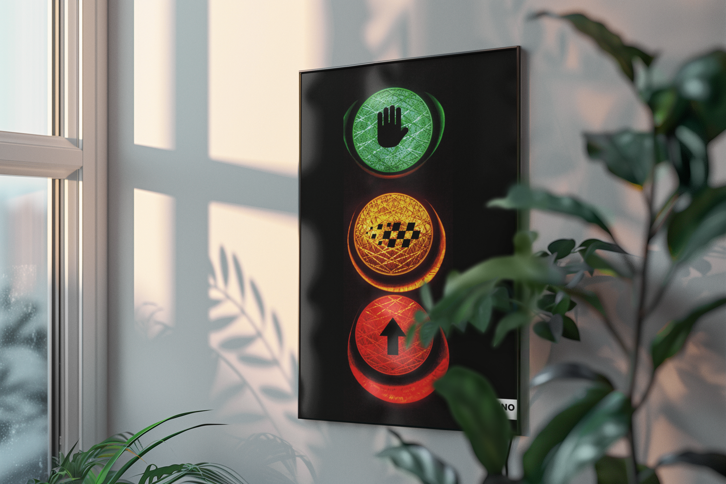 Canvas | paradoxical traffic light